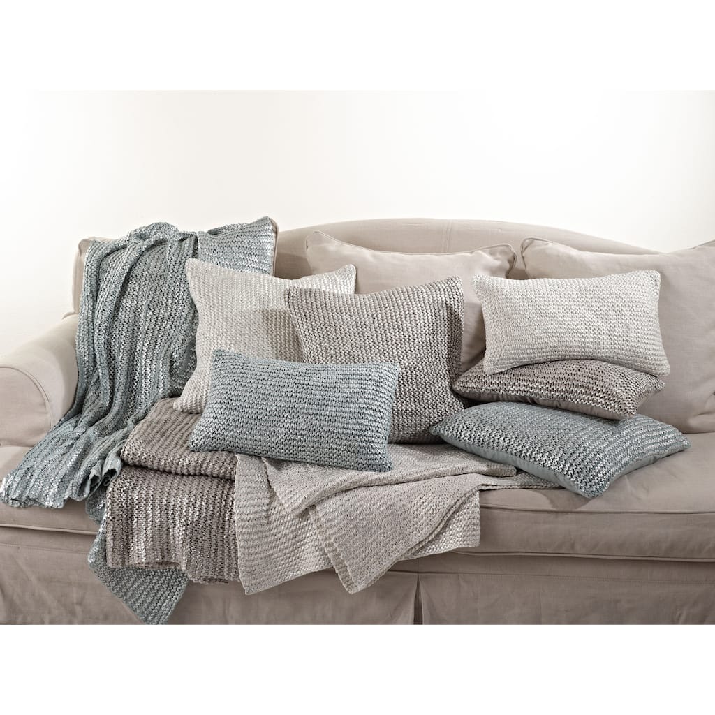 Cassandra Collection Knitted Design Pillow