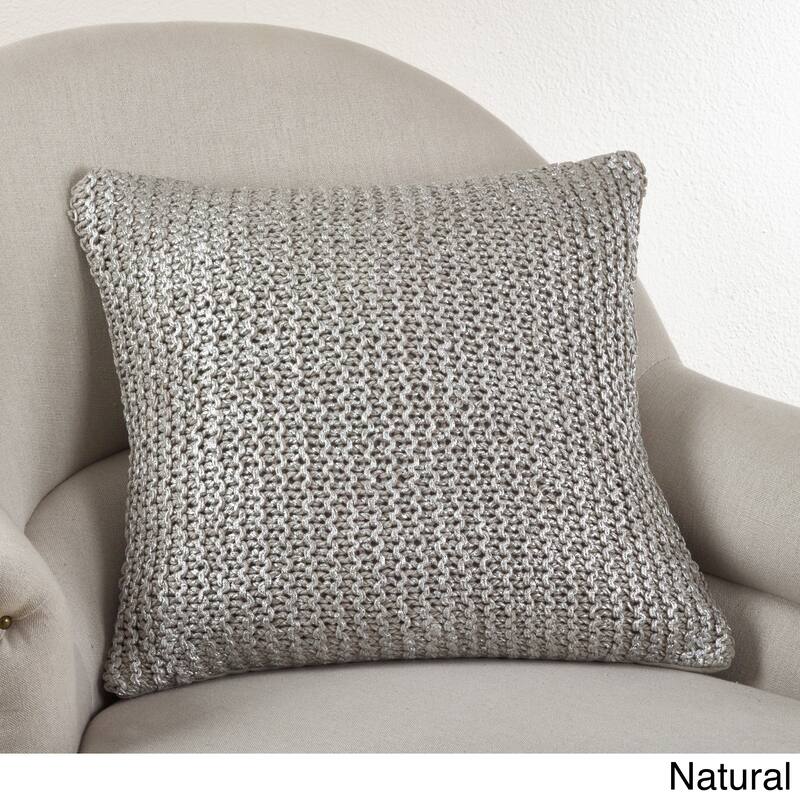 Cassandra Collection Knitted Design Pillow