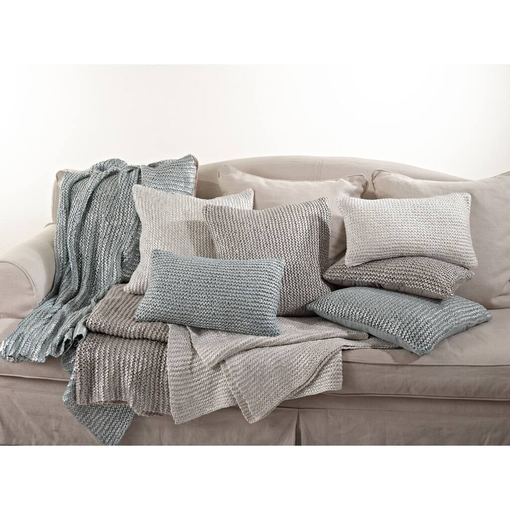 Cassandra Collection Knitted Design Pillow