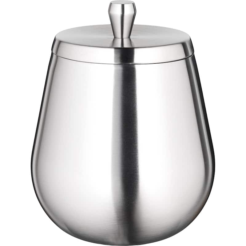 Kraftware Orb 1.6-quart Brushed Stainless Ice Bucket