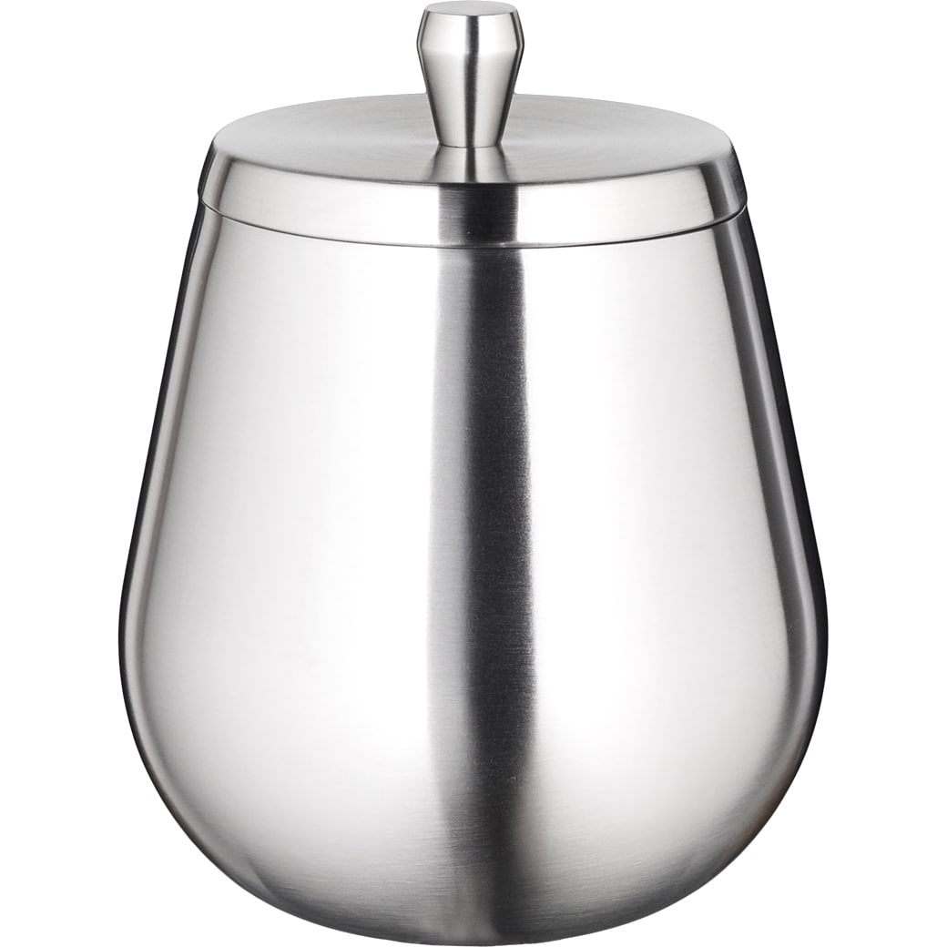 Kraftware Orb 1.6-quart Brushed Stainless Ice Bucket