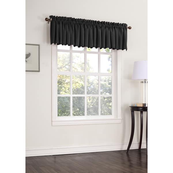 slide 2 of 23, Porch & Den Inez Room Darkening Window Valance - 54 x 18