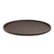 preview thumbnail 1 of 0, Kraftware Contempo 14-inch Round Serving Tray with 1.5-inch Rim Brown