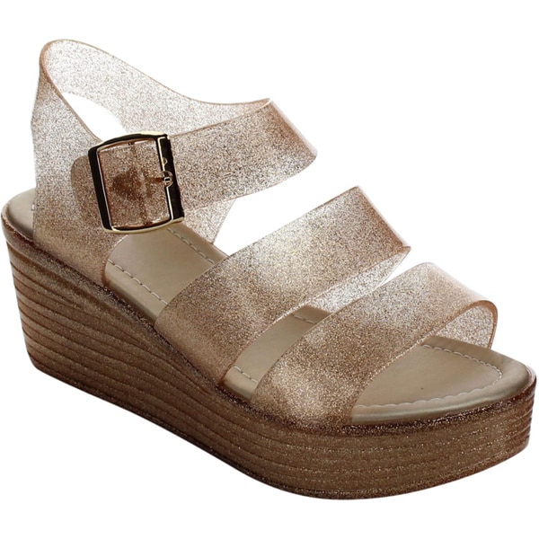 sandal wedges jelly