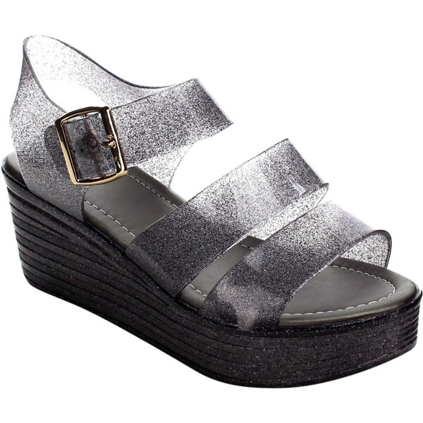 jelly wedges glitter
