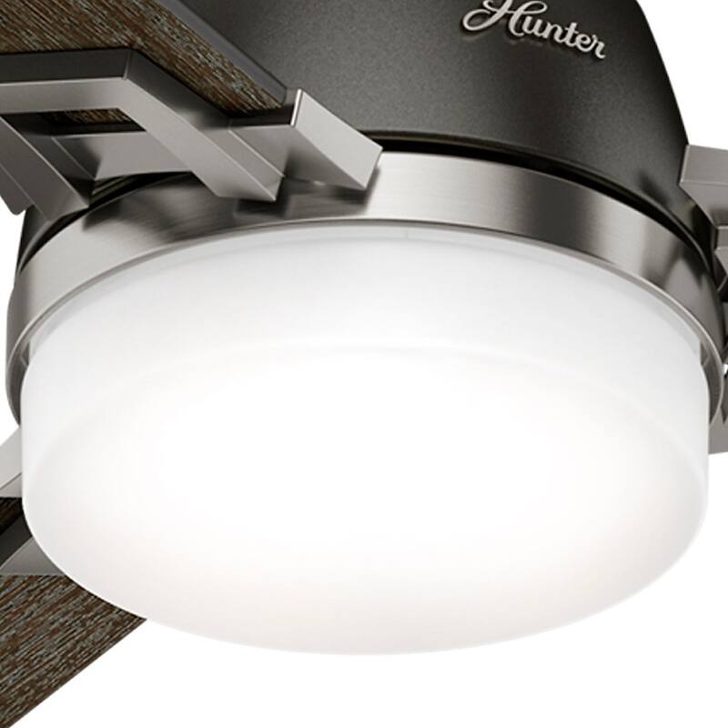 Hunter 48" Leoni Ceiling Fan with LED Light Kit and Handheld Remote