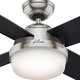 preview thumbnail 15 of 20, Hunter 52" Dempsey Ceiling Fan w/LED Light Kit, Handheld Remote - Contemporary, Transitional