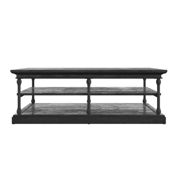 Shop Barnstone Cornice Rectangle Storage Shelf Coffee Table By