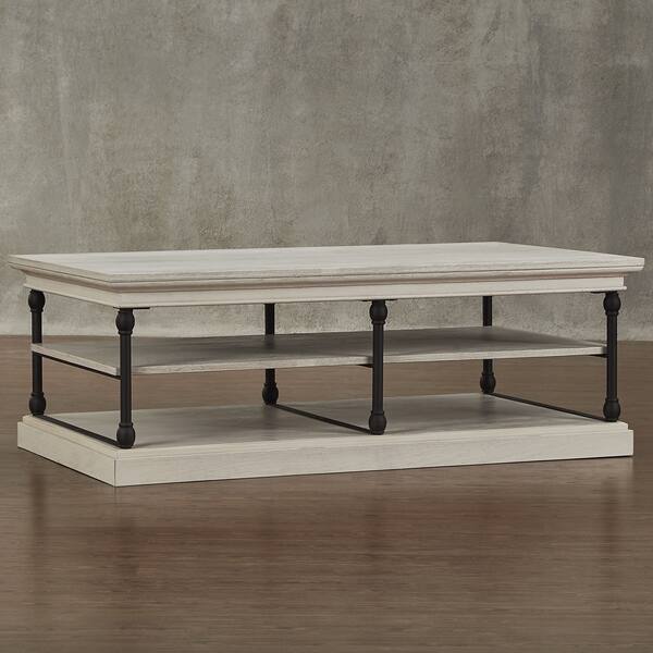 Shop Barnstone Cornice Rectangle Storage Shelf Coffee Table By