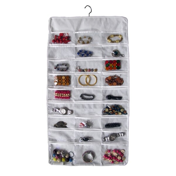 hanging makeup organizer