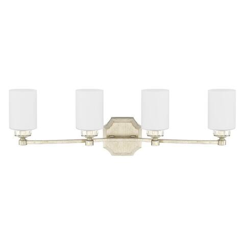 Olivia 4-light Winter Gold Bath/Vanity Light
