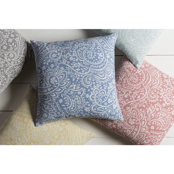 Decorative Lakeland 22-inch Feather Down/Polyester Filled Throw Pillow