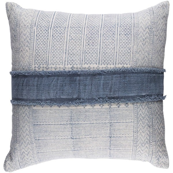 Decorative Hilton Lumbar Throw Pillow or Cover (22 X 14) - Bed