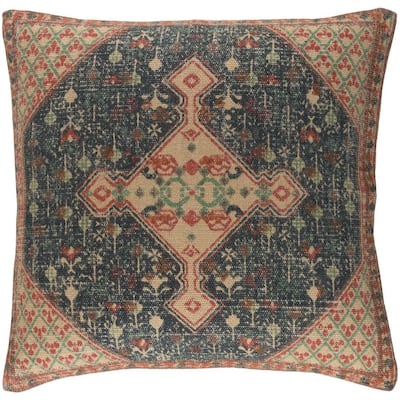Decorative Lexie 22-inch Feather Down/Polyester Filled Throw Pillow