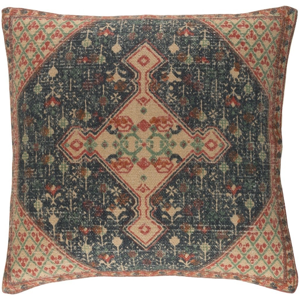 Decorative Lexie 22-inch Feather Down/Polyester Filled Throw Pillow