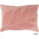 Decorative Leigh Feather Down/Polyester Filled Throw Pillow (13 x 19) - Thumbnail 3
