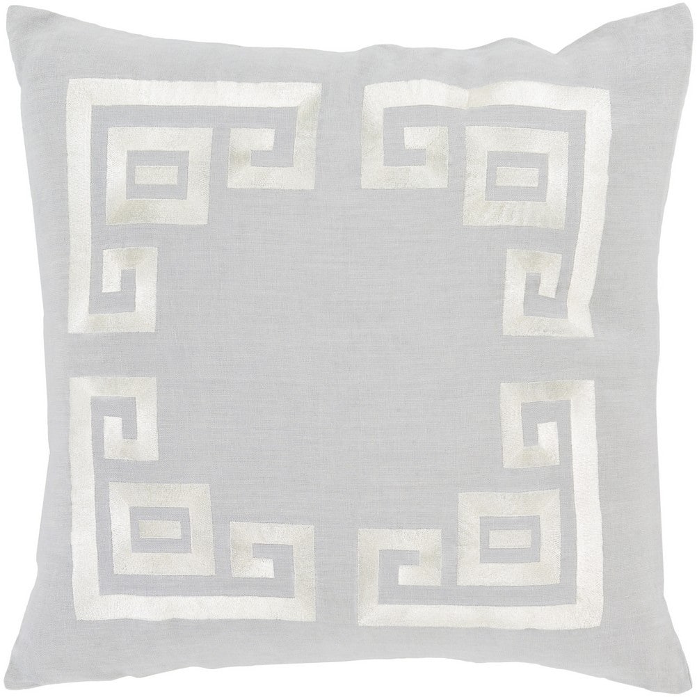 Decorative Kourou 18-inch Feather Down/Polyester Filled Throw Pillow