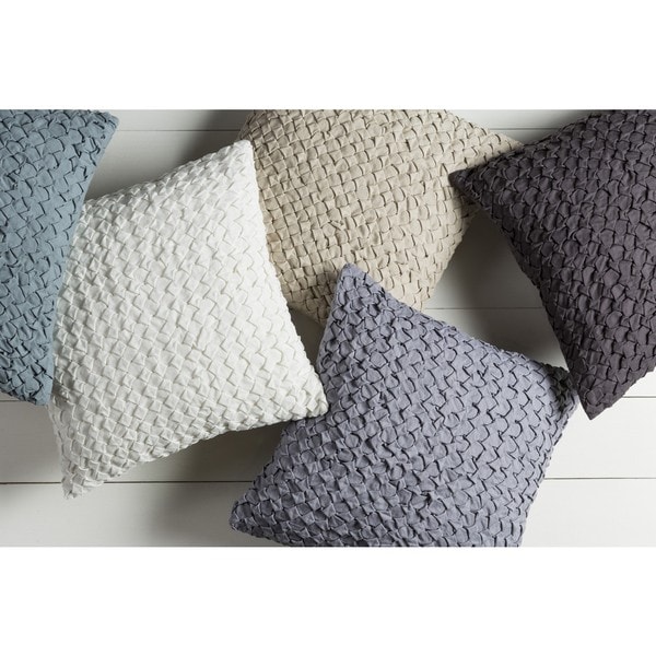 Decorative Korolevu 20-inch Feather Down/Polyester Filled Throw Pillow