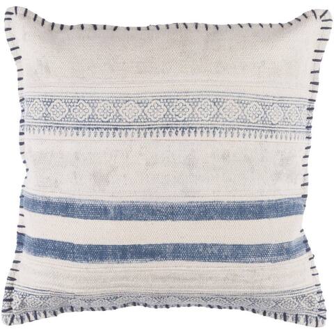 Bohemian Eclectic Throw Pillows Online At Our Best Decorative Horace 20 Inch Feather Down Polyester Filled Throw Pillow