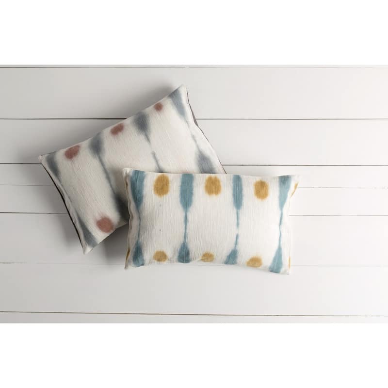 Decorative Hazebrouck Feather Down/Polyester Filled Throw Pillow (22 X 14)