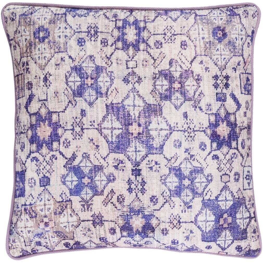 Decorative LasVegas 20-inch Feather Down/Polyester Filled Throw Pillow