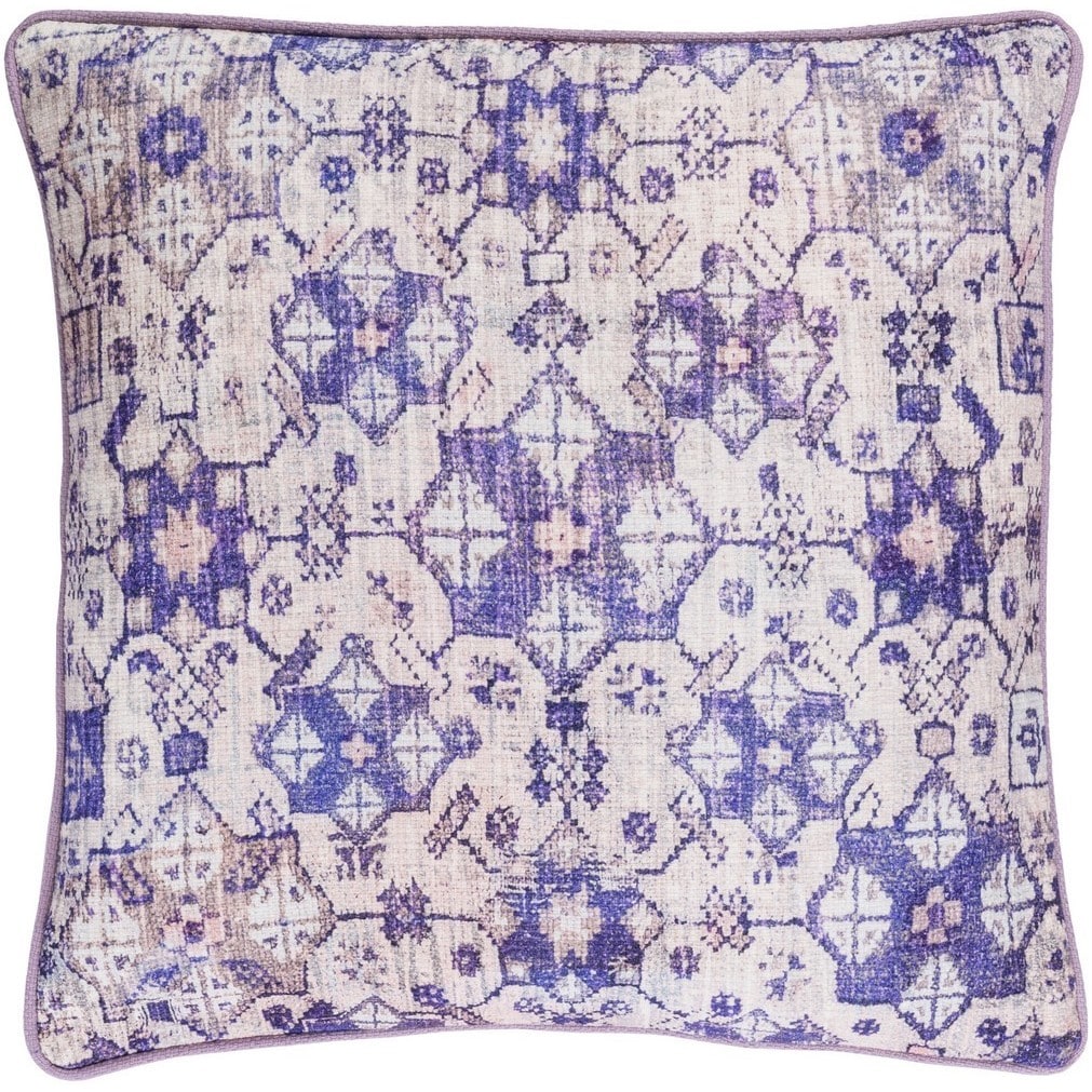 Decorative LasVegas 20-inch Feather Down/Polyester Filled Throw Pillow