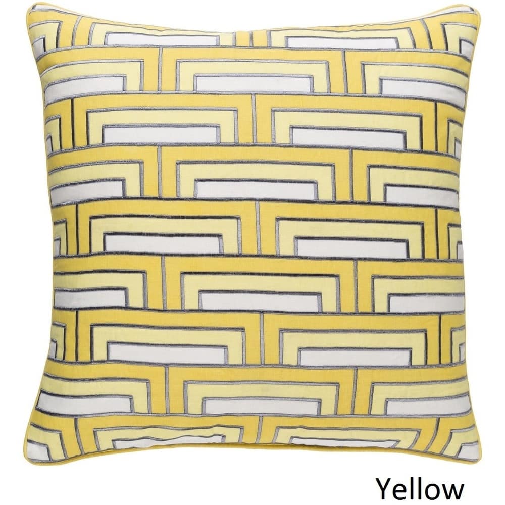 Lambersart 18-inch Feather Down/Polyester Filled Throw Pillow