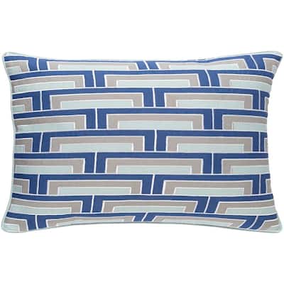 Lambersart Feather Down/Polyester Filled Throw Pillow (13 x 20)