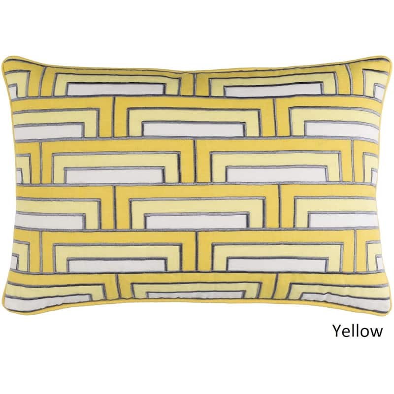 Lambersart Feather Down/Polyester Filled Throw Pillow (13 x 20)