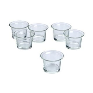 Clear Glass Lip Votive Candle Holders (Set of 72)