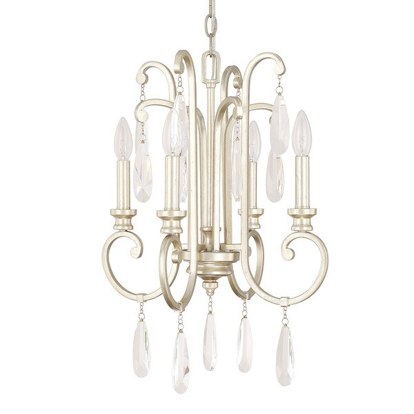 Capital Lighting Cambridge Collection 4 Light Winter Gold Capital Lighting Cambridge Collection 4 Light Winter Gold Chandelier