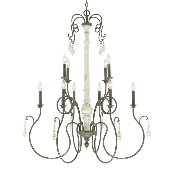 Capital Lighting Vineyard Collection 10 Light French Country Chandelier Capital Lighting Vineyard Collection 10 Light French Country Chandelier