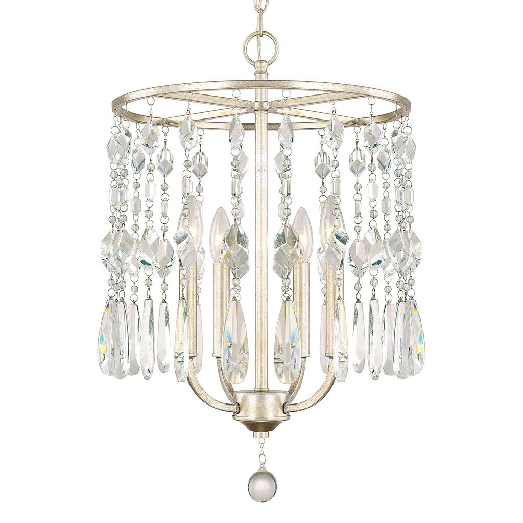 Juliette 4-light Winter Gold Chandelier - Winter Gold - Chandeliers For Bedrooms by Overstock.com
