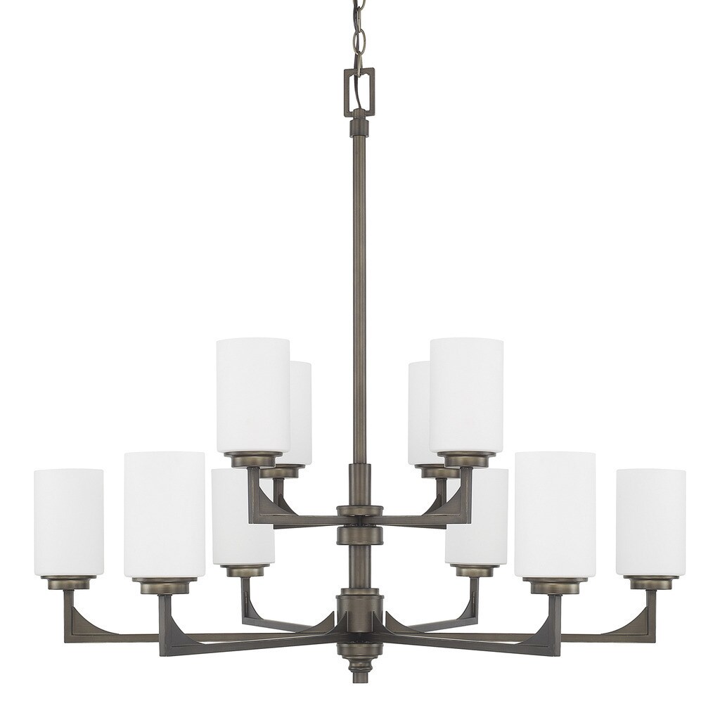 Gunmetal chandelier