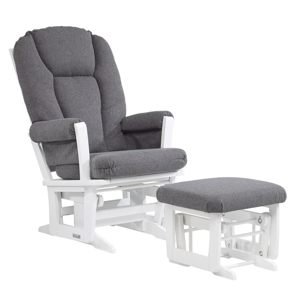 white glider rocker