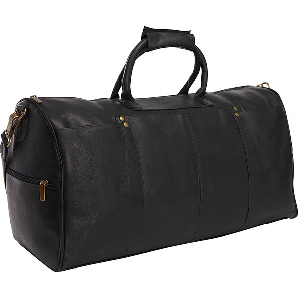 Shop LeDonne Leather Tuscan 22-inch Carry On Duffel Bag - Free Shipping Today - Overstock - 11686295