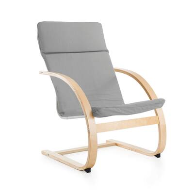 Grey Teachers Rocking Chair