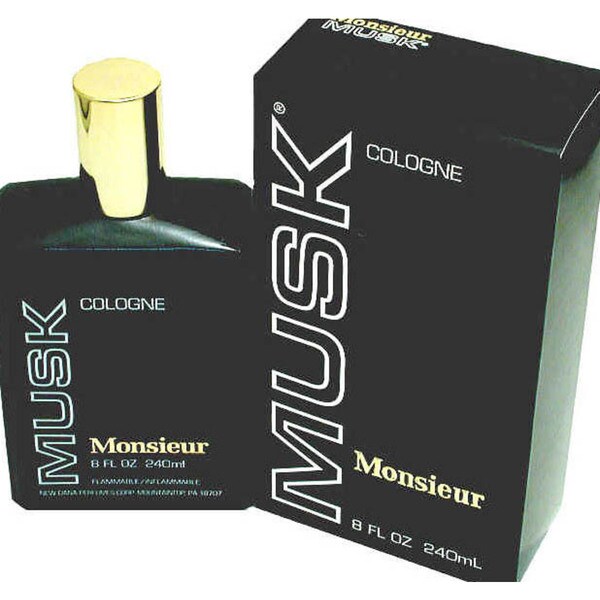 Shop Monsieur Musk Cologne by Dana 8 oz for Men Free Shipping On
