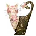Handmade White and Green Cat (Philippines)