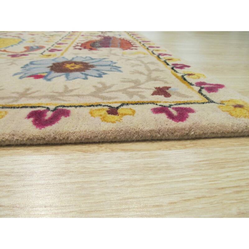 Home Décor Ivory Transitional Floral Paisley Area Rug | Elegant & Stylish Rug for Enhancing Your Living Room, Bedroom,