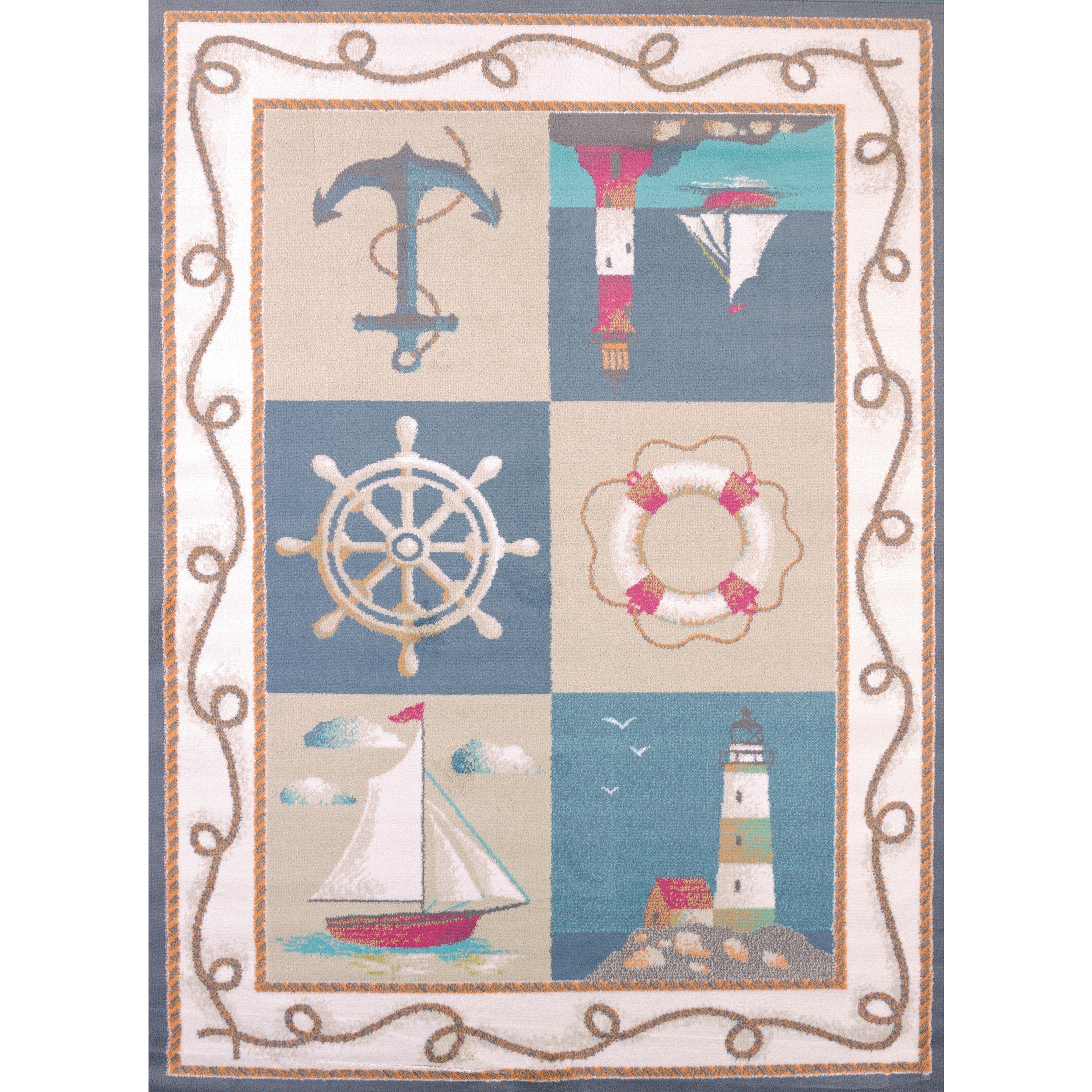 Lighthouse Themed Area Rugs Bryont Rugs and Livings