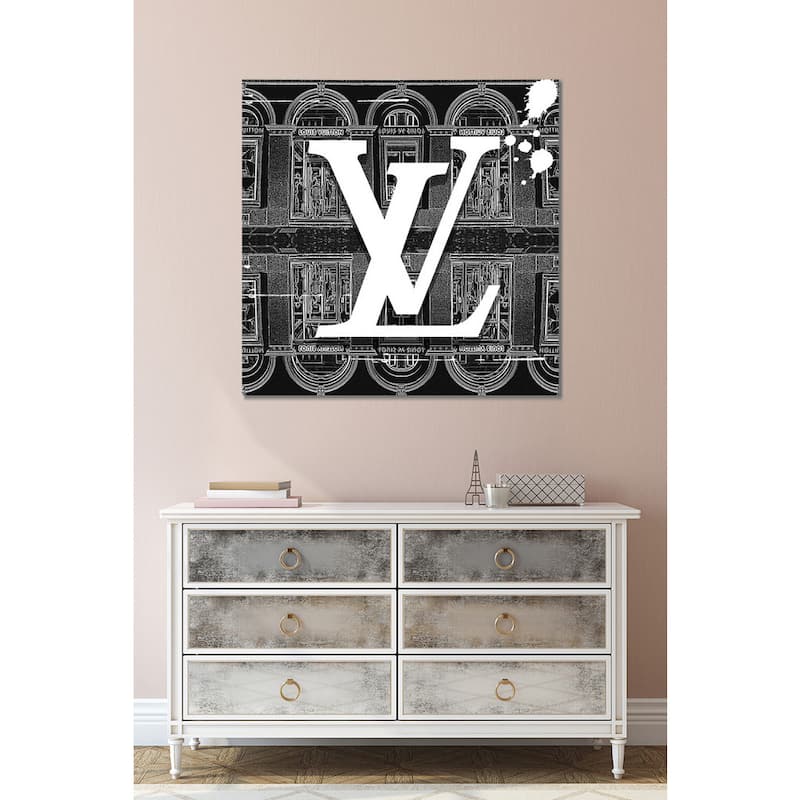 BY Jodi 'Louie in Black' Giclee Print Canvas Wall Art