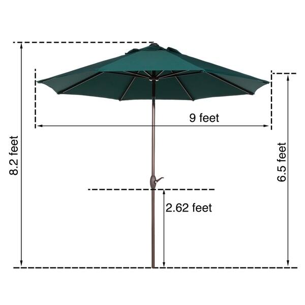 cantilever offset patio umbrellas Sonkuki 8.2 ft. x 8.2 ft. Patio Offset Cantilever Umbrella With LED Lights,  Rectangular Canopy, Steel Pole and Ribs in Black SM93BK