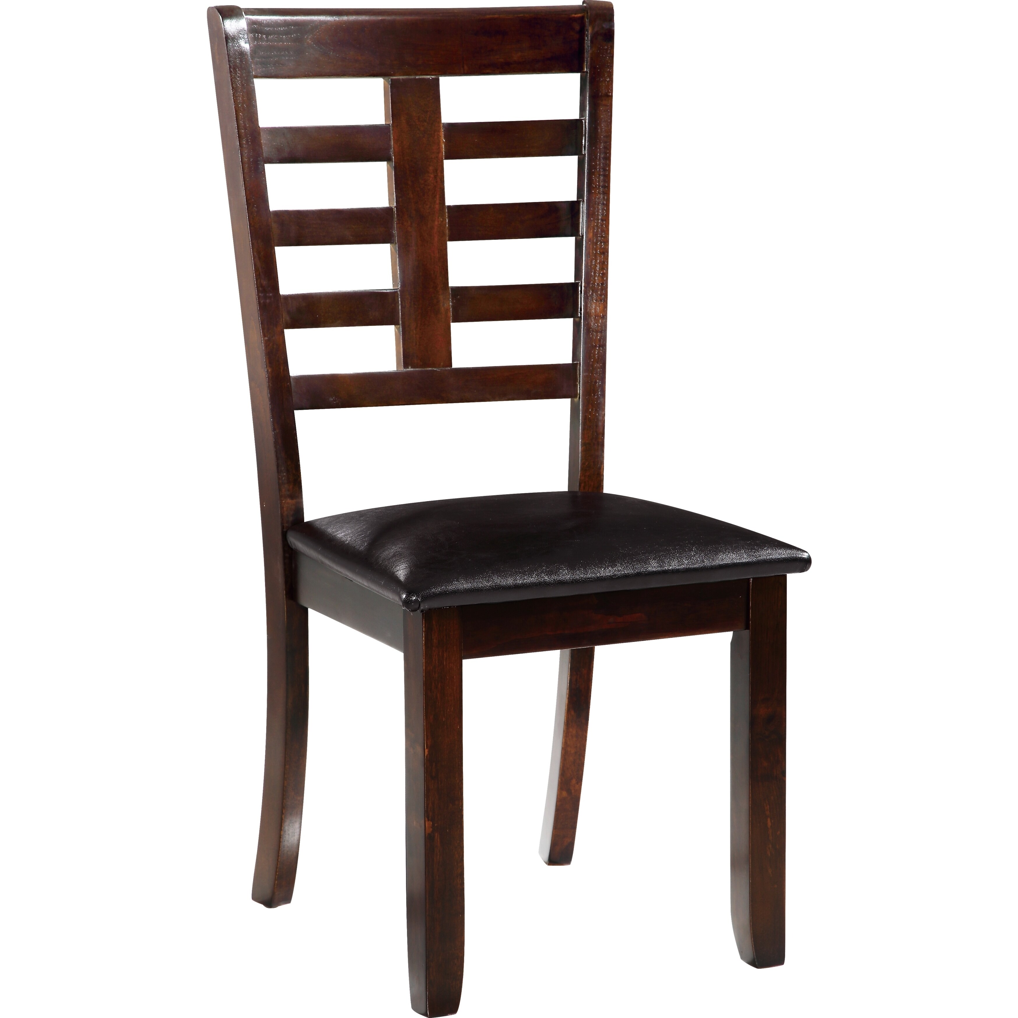Shop Global Furniture Pu Leather Dark Brown Dining Chair Free