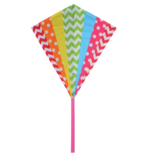 30-inch Hip Rainbow Diamond Kite