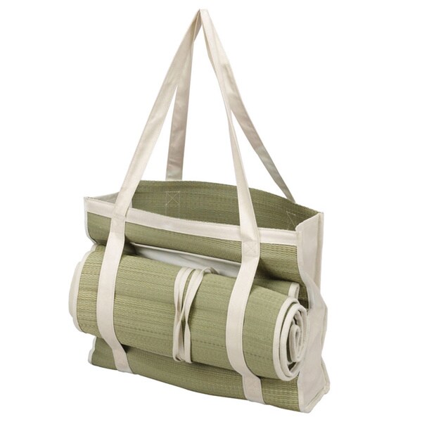 beach bag with mat