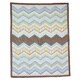 preview thumbnail 3 of 4, Zig Zag Baby 3-piece Nursery Bedding Set