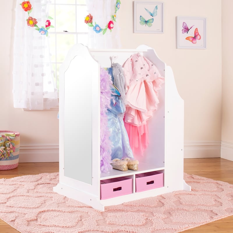 Guidecraft Dress Up Vanity White
