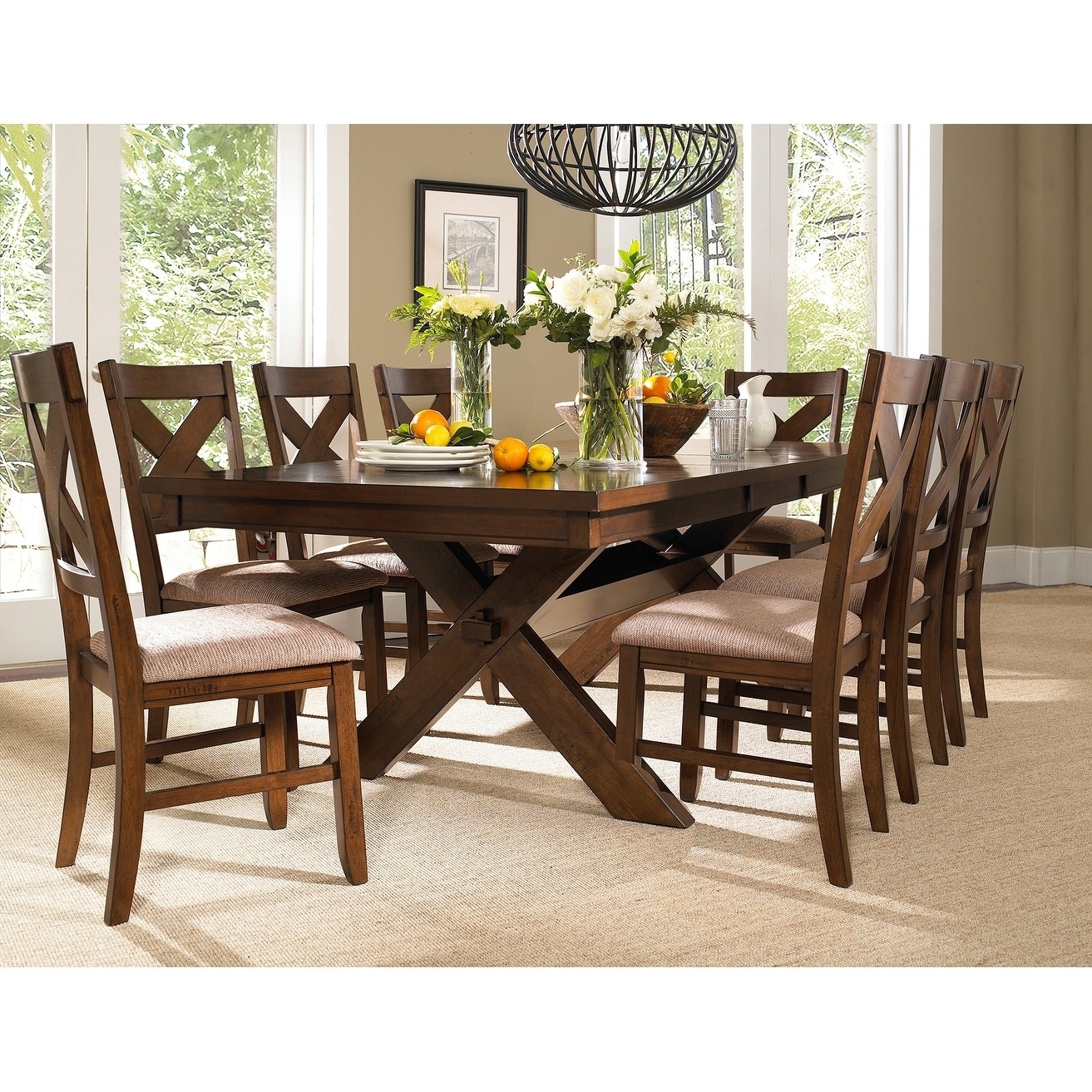 8 Seat Dining Table Set