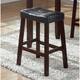 Copper Grove Bloodroot 3-piece Counter Height Table and Saddleback Stools